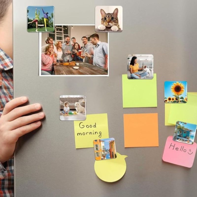 Create Your Own Custom Photo Magnets