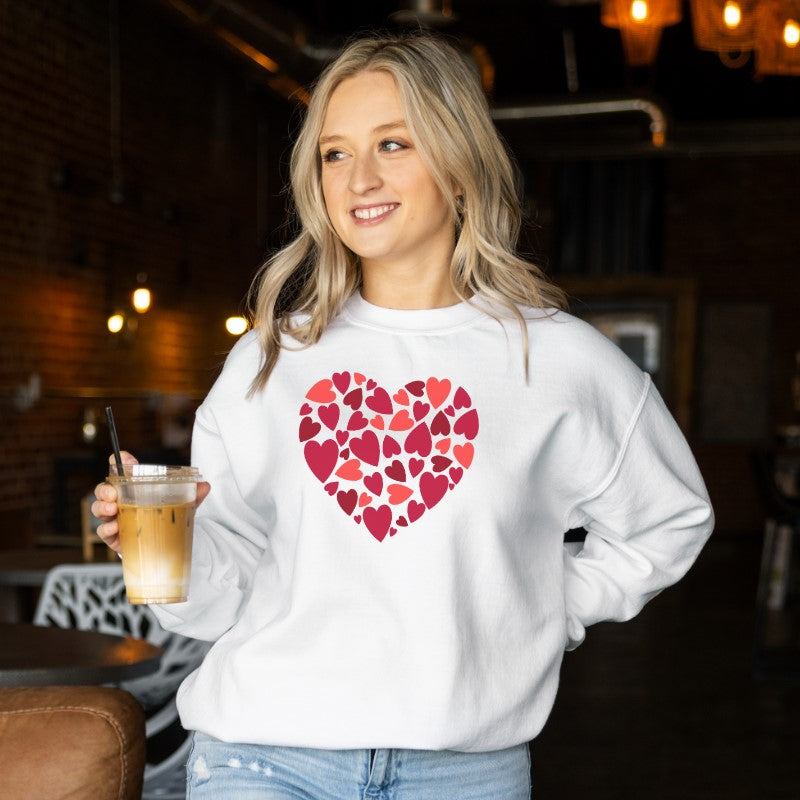 Heart Crewneck Sweatshirt
