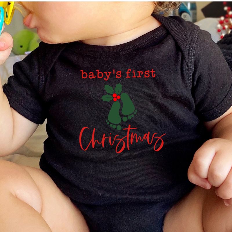 Baby First Christmas Bodysuit