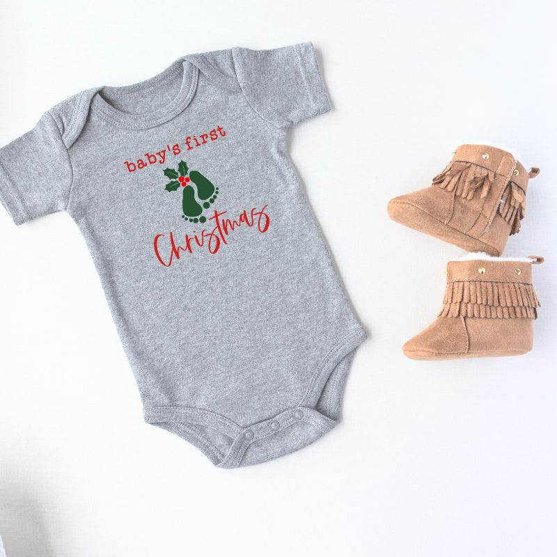 Baby First Christmas Bodysuit