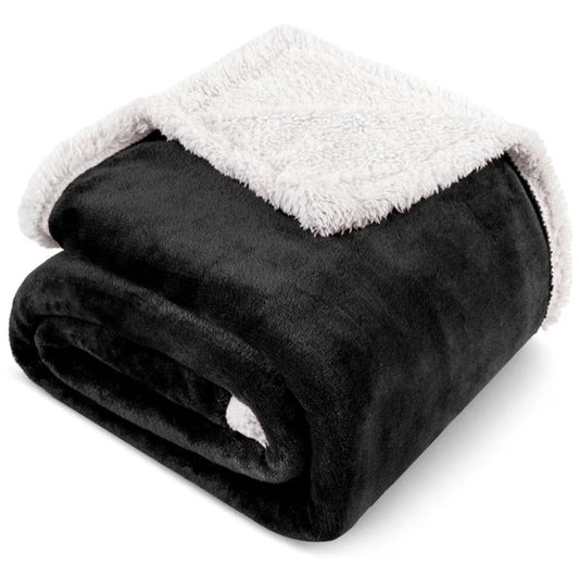 Custom Embroidered Sherpa Blanket