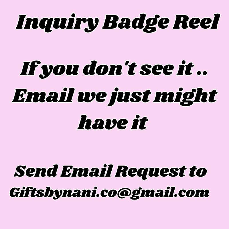 Badge Reel - Email request