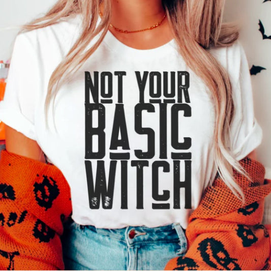 Not Your Basic Witch T-shirt