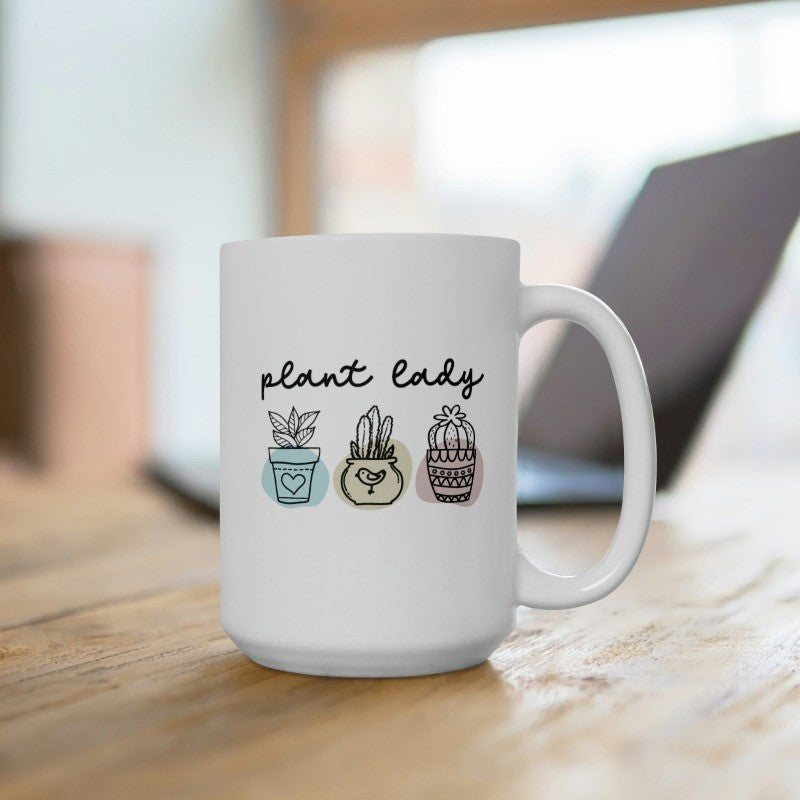 Plant Lady Coffee Mug 15oz