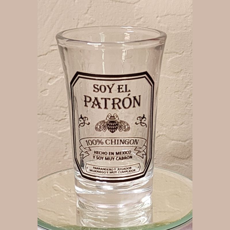 Soy El Patron Shot Glass