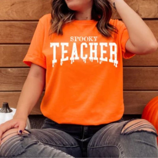 Spooky Teacher T-shirt