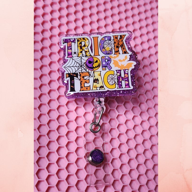 Trick or Teach Badge Reel