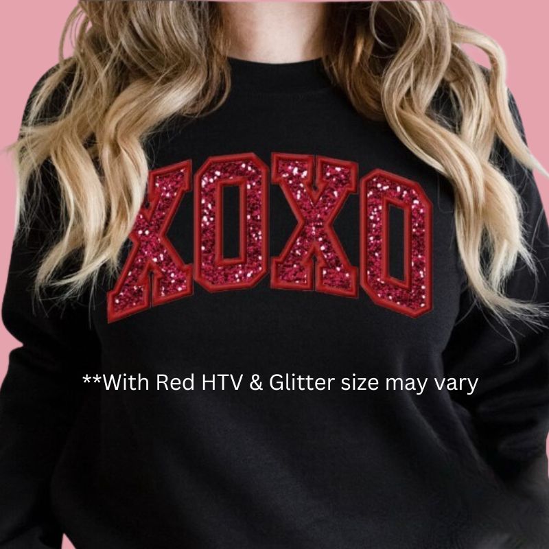 XOXO Embroidered Crewneck