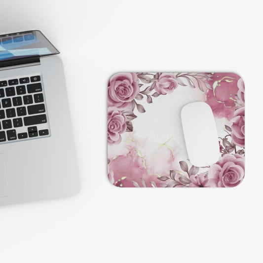 Pink Rose Mousepad