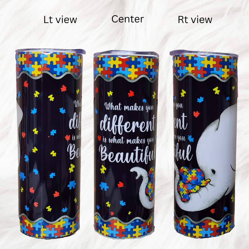 What makes you different 20 oz Tumbler